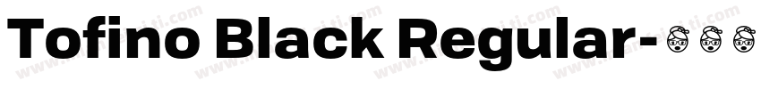 Tofino Black Regular字体转换